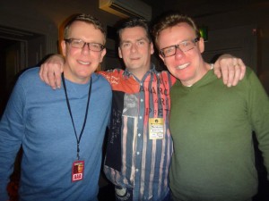 The Proclaimers with Martin Mitchell, owner of the Radical Road